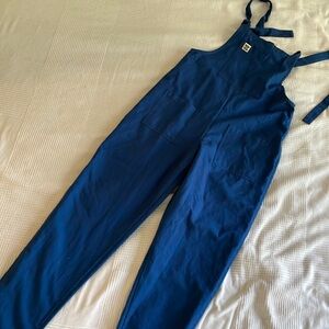 Lucy and yak blue overalls, EUC, 6 long.
